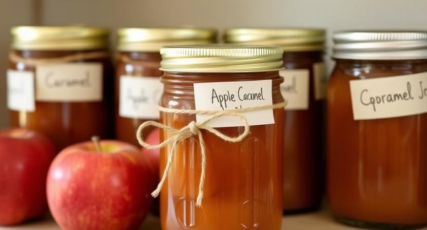 apple caramel jam recipe