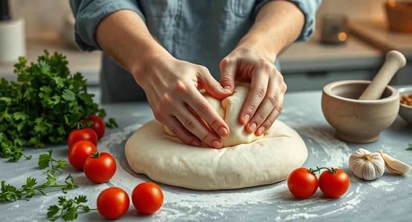 chimichurri sweet tomatoes 00 flour pizza dough recipe