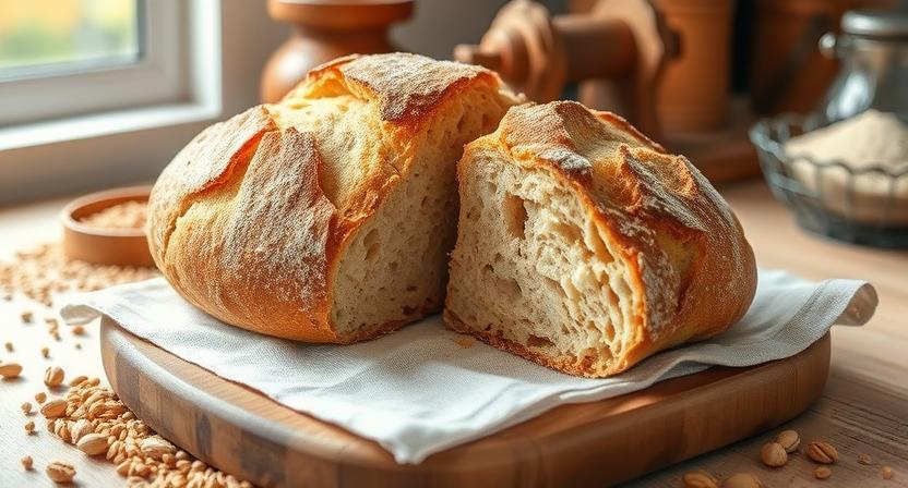 fresh milled sourdough bread recipe